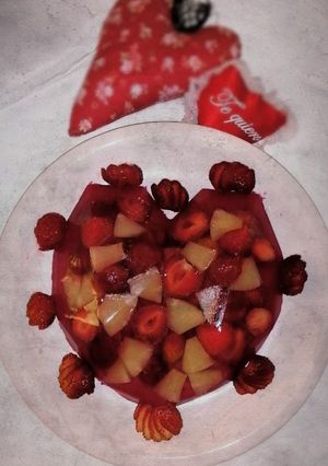 عکسی از دستور ژله میوه ای