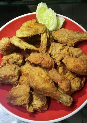 Foto resep Ayam goreng wangi gurih krispi