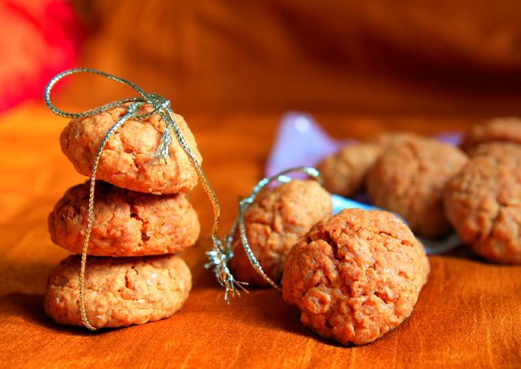 Easiest Way to Make Any-night-of-the-week Honey Oats Cookies (Egg less)