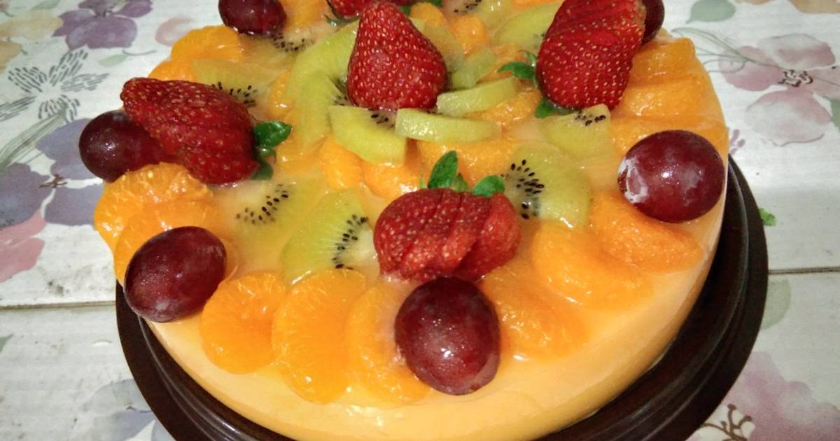 514 resep kreasi puding buah ulang tahun enak dan mudah Cookpad