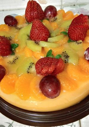 Foto resep Puding mangga cocok untuk ultah/lamaran/dll