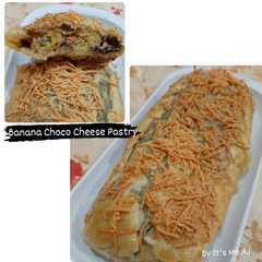 รูปของ Banana Choco Cheese Puff Pastry