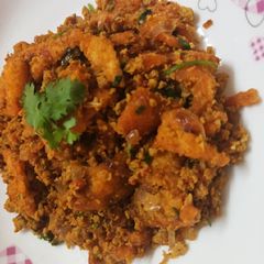 A picture of Egg Bread Masala.