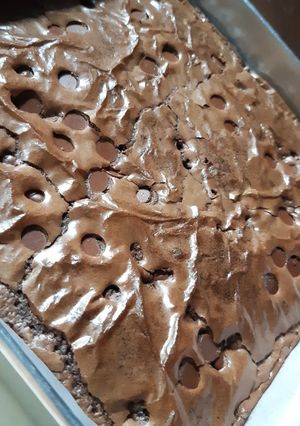 Foto resep Brownies Shiny Crust