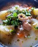 Sopa de choritos 🍲