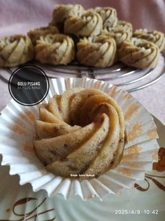 Foto resep Bolu Pisang Kukus Mini No Mixer