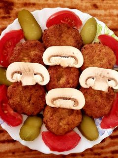 عکسی از دستور ناگت مرغ
