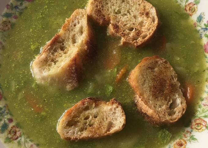 Sopa de calabacitas con papas Receta de Mercedes Cossío- Cookpad