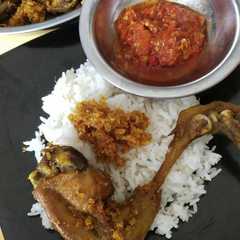 Foto resep Ayam goreng kuning+serundeng  kelapa