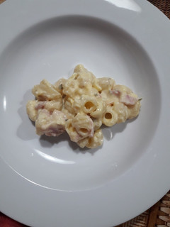 Una foto de Pasta al queso