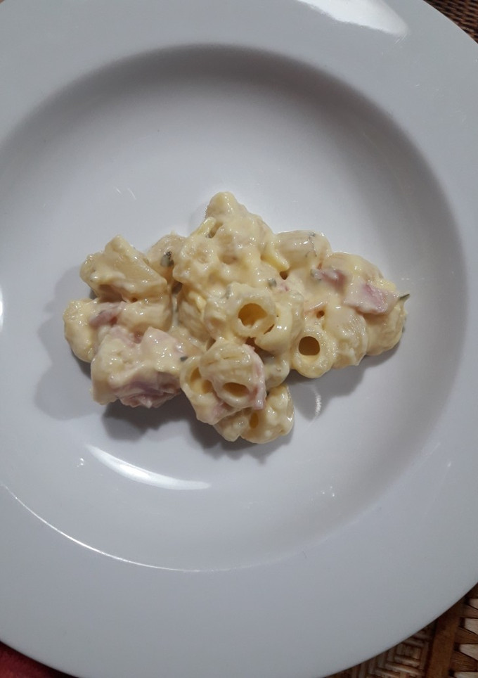 Una foto de Pasta al queso