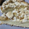 Kuchen de manzana con migas