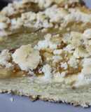 Kuchen de manzana con migas