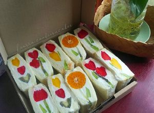 Foto resep (245) Fruit Sando (Sandwich Buah ala Jepang)