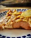 Salmón al limón al horno