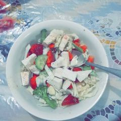 A picture of Protein Salad.