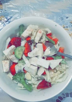 A picture of Protein Salad.