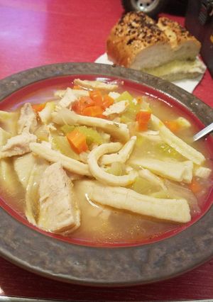 A picture of Chicken Noodle Soup.