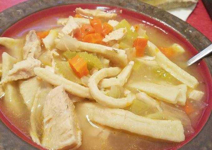 Simple Way to Make Quick Chicken Noodle Soup