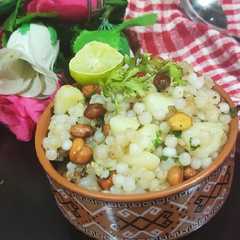 A picture of साबूदाने की खिचड़ी (sabudane ki khichdi recipe in Hindi).
