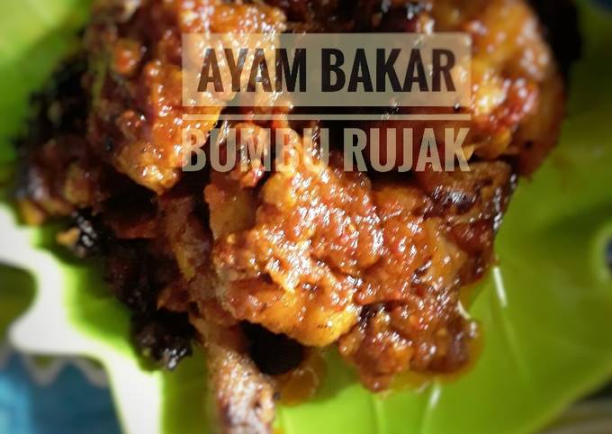 Ayam bakar bumbu rujak