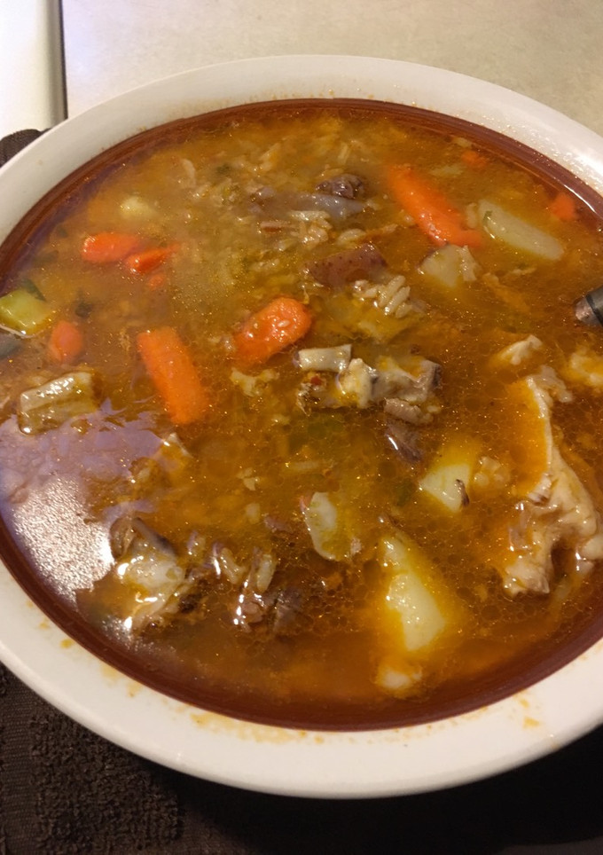 Una foto de Caldo de res