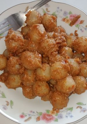Foto resep Cilok saos kacang