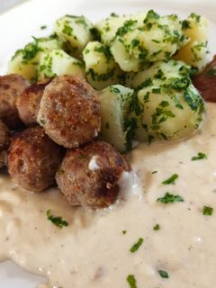 Svéd húsgombóc recept fotója