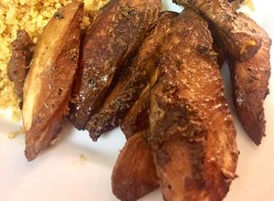 Foto de Frango marinado com laranja e shoyu