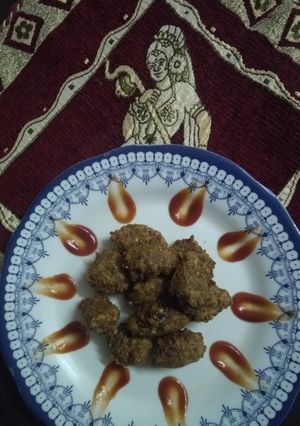 A picture of मोठ पकौड़े.