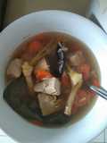 Sop tuna temen si empon