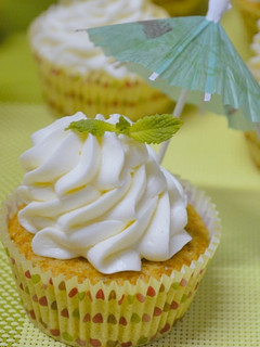 Una foto de Cupcakes de mojitos!
