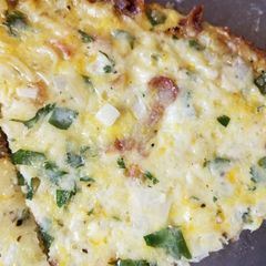 A picture of Spaghetti Frittata.