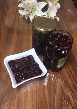 عکسی از دستور مربای آلبالو