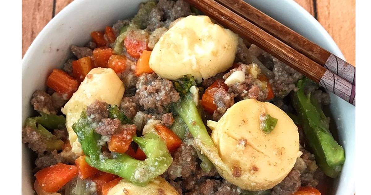 Resep Mun Tahu Daging Sapi Cincang oleh Pratiwi Pramuharsih Cookpad