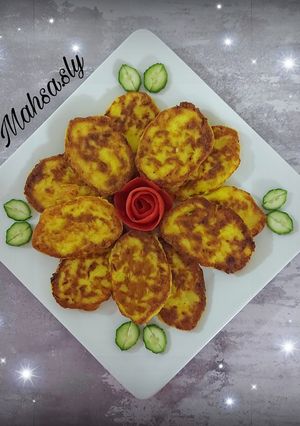 عکسی از دستور 💕 کوکو سیب زمینی آب پز 😍