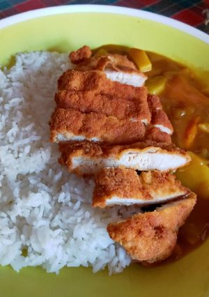 Foto resep Kari Ayam Katsu Jepang (Japanese Chicken Katsu Curry)