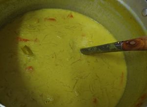 Gambar Kuah lodeh (lontong)