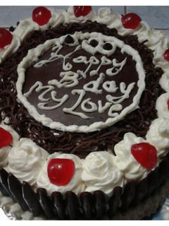 Foto resep Blackforest cake base cake brownies Ny Liem