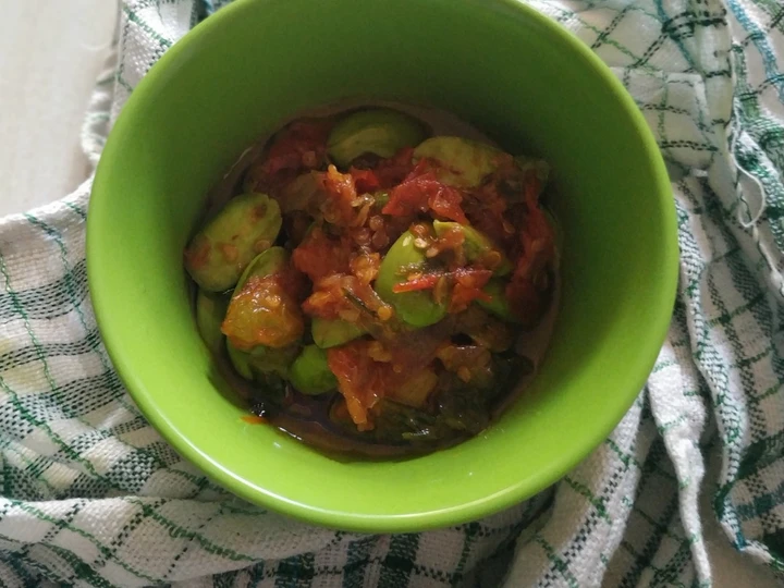 Easy Steps to Make Recipes Sambal pete the Delicious Really Delicious.