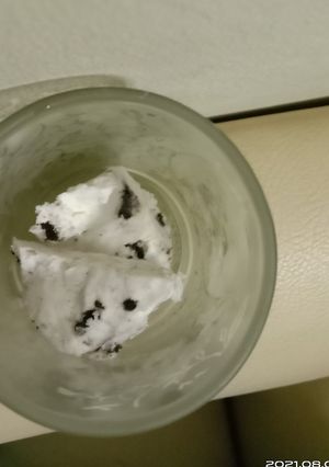 Foto resep Es krim oreo