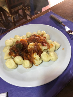 Una foto de Ñoquis rellenos