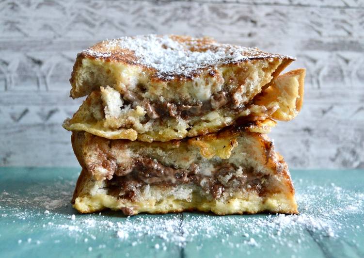 Recipe of Super Quick Homemade Chocolate Hazelnut French Toast