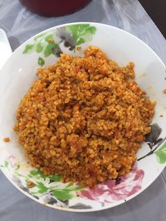 صورة لوصفة برغل ع بندورة