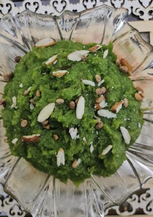 हरी मटर का हलवा (hari matar ka halwa recipe in Hindi) रेसिपी मुख्य फोटो