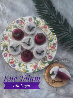 Foto resep Kue Talam Ubi Ungu