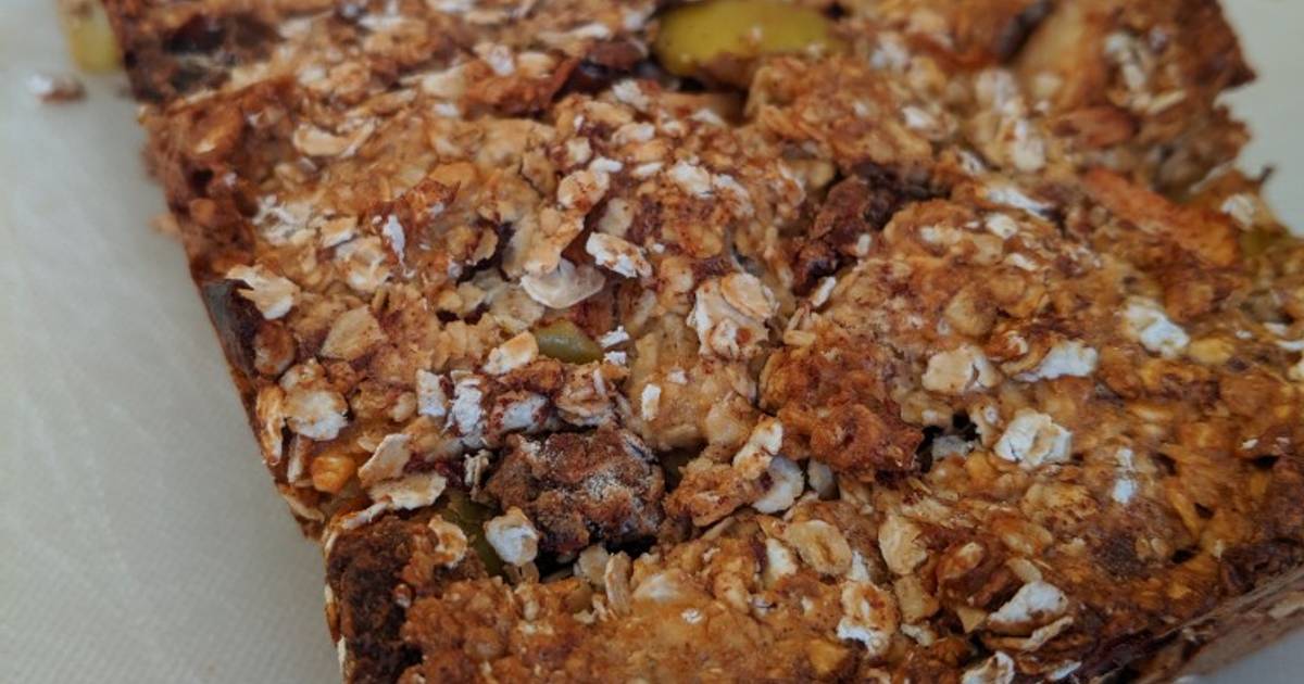 Apple granola bars Recipe by nicolehooper Cookpad