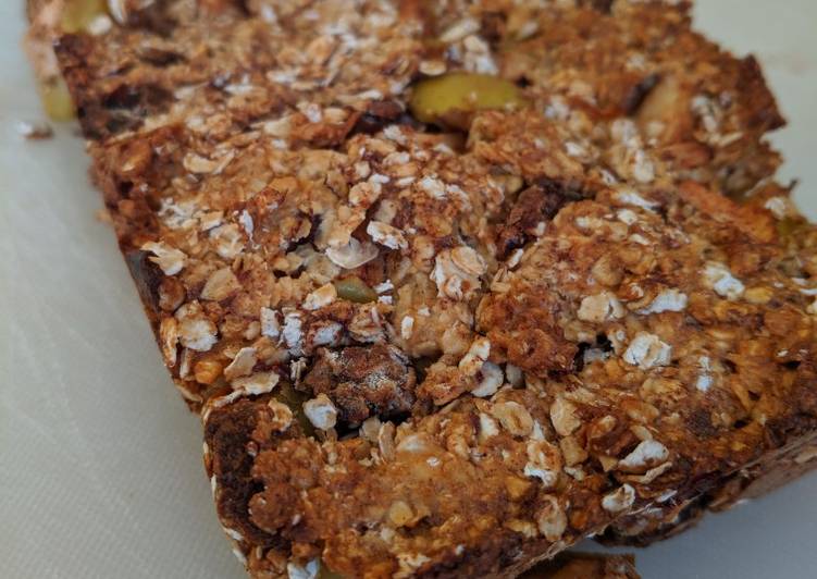 Steps to Make Perfect Apple granola bars