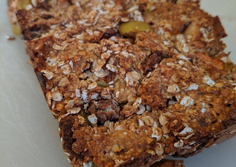 Simple Way to Make Super Quick Homemade Apple granola bars