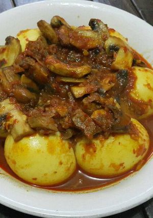 Foto resep Bumbu Bali Telur dg Shitake
